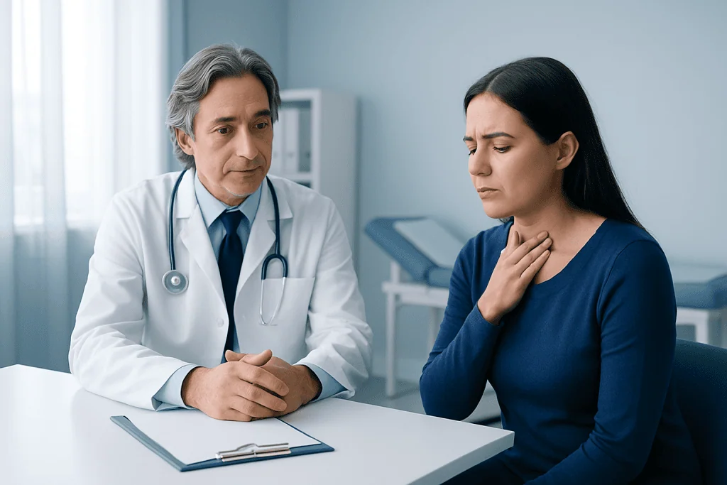 Clues that help identify the cause — why do i cough after i eat