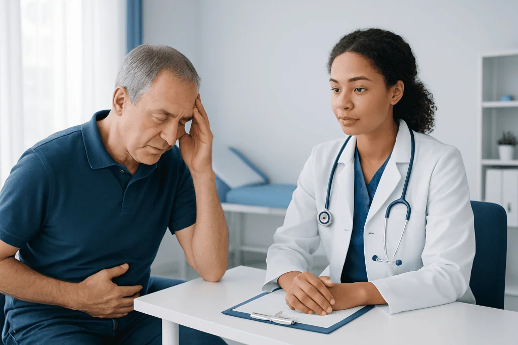 Common causes and risk factors — diarrhea light headed