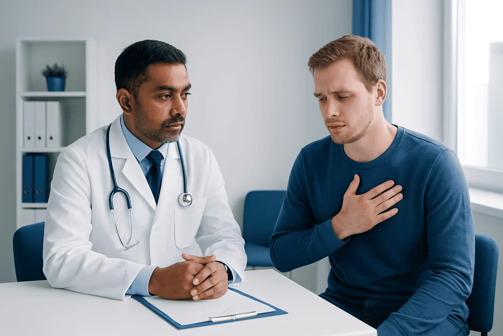 Why Does My Chest Hurt When I Swallow? Causes, Explanations, and Next Steps 3 Common causes of chest pain when swallowing — why does my chest hurt when i swallow