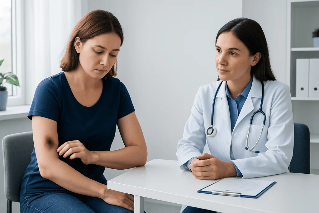 Common Causes of Itching Around a Bruise — itchy bruise