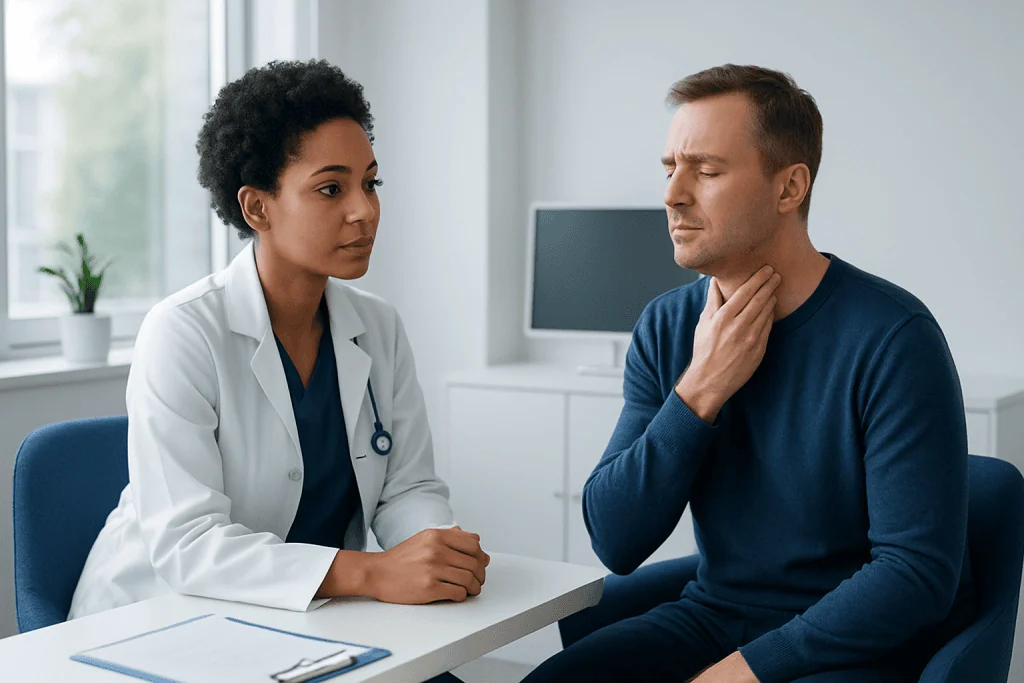 Common causes supported by medical evidence — throat feels tight