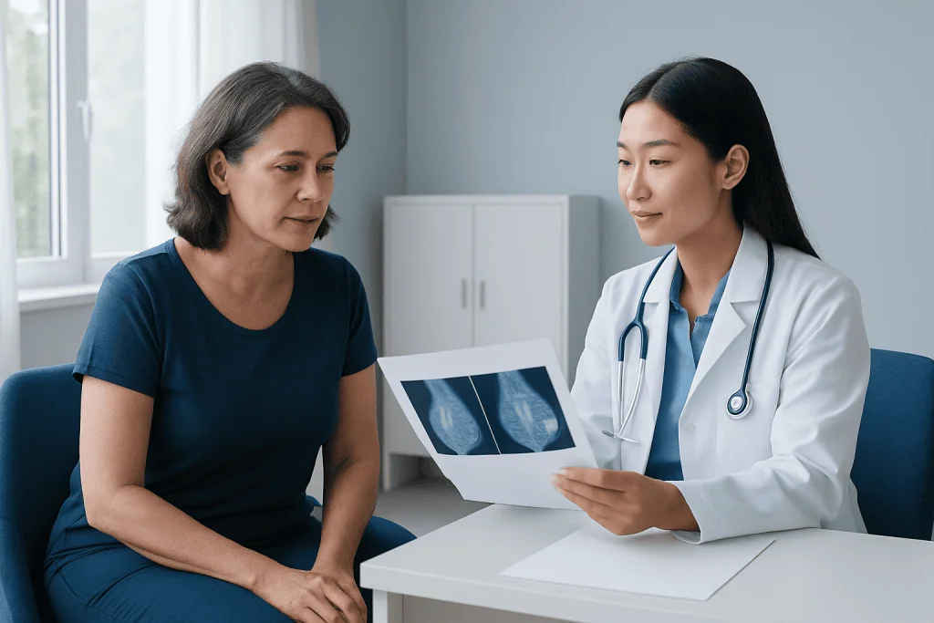 Common Findings in a Mammogram Report — mammogram results