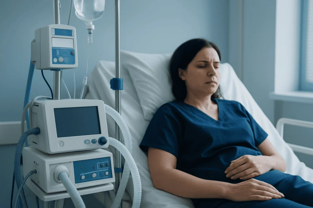Common patterns and associated symptoms — nausea night time