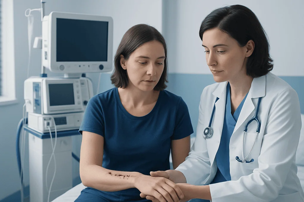 Common Symptoms and Early Warning Signs — infection suture