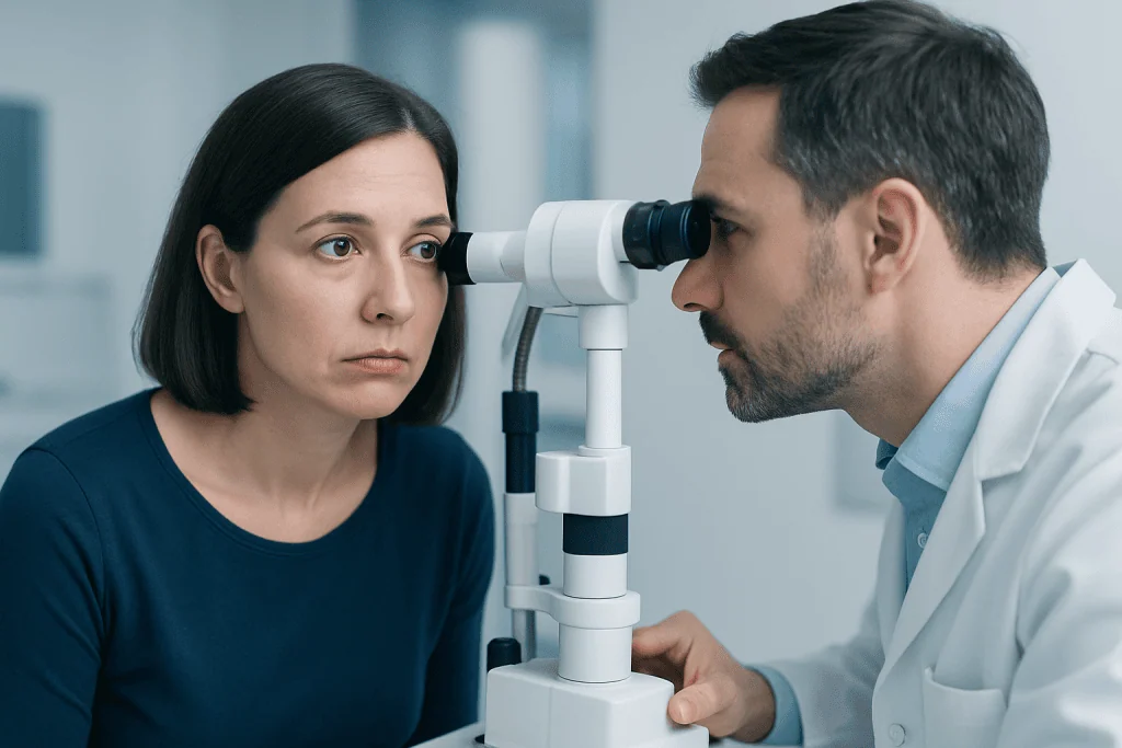 Common symptoms and how patients experience them — abducens nerve palsy