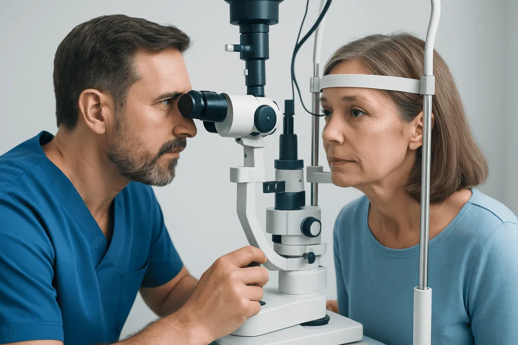 Common symptoms and how they may change over time — diabetic retinopathy symptoms