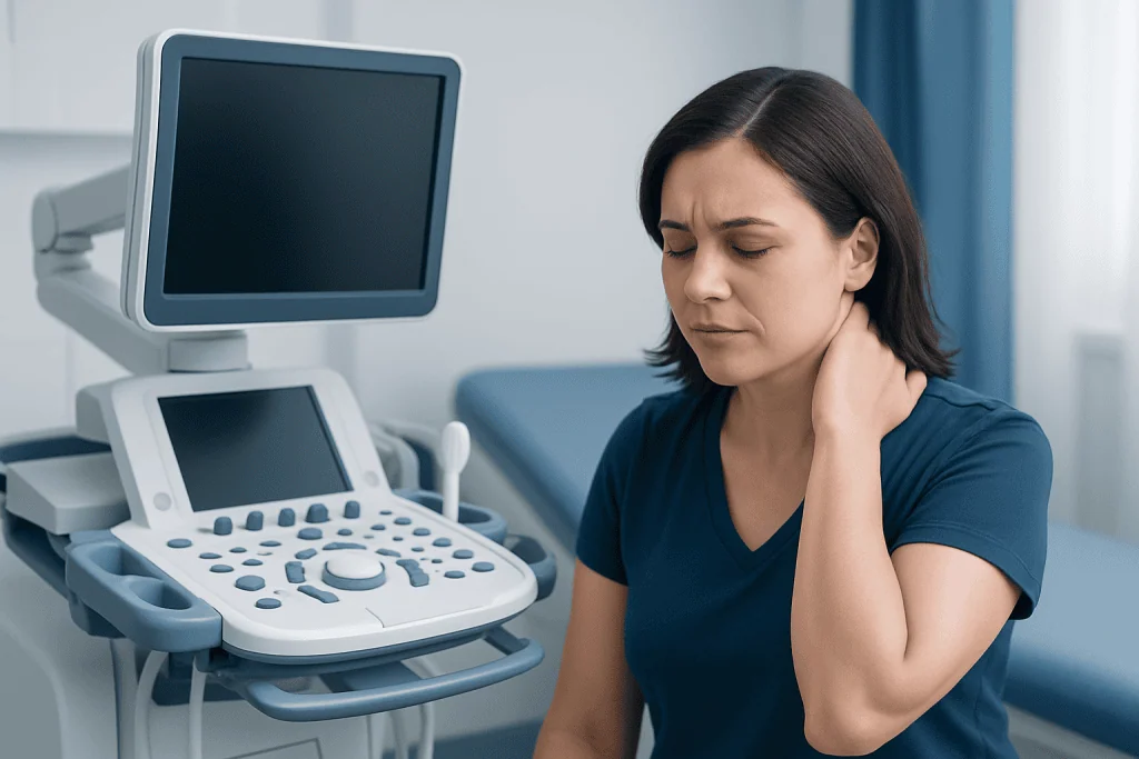 Common Symptoms and How They May Feel — crook of the neck