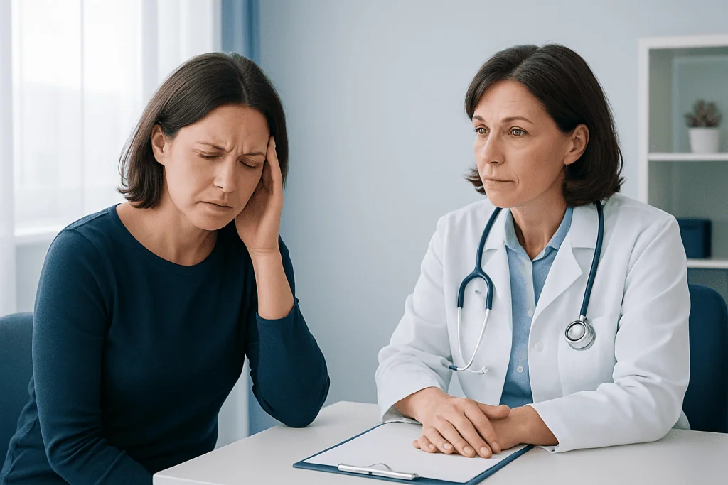 Common symptoms linked to otoconia — otoconia