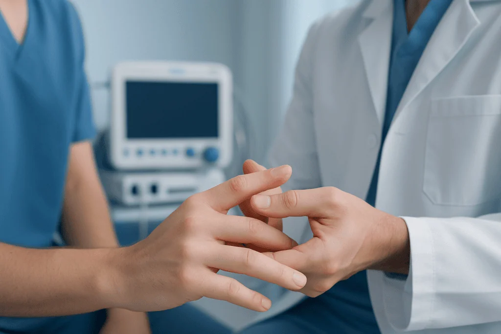 Common Types of Finger Bumps and Their Clues — pimple on finger