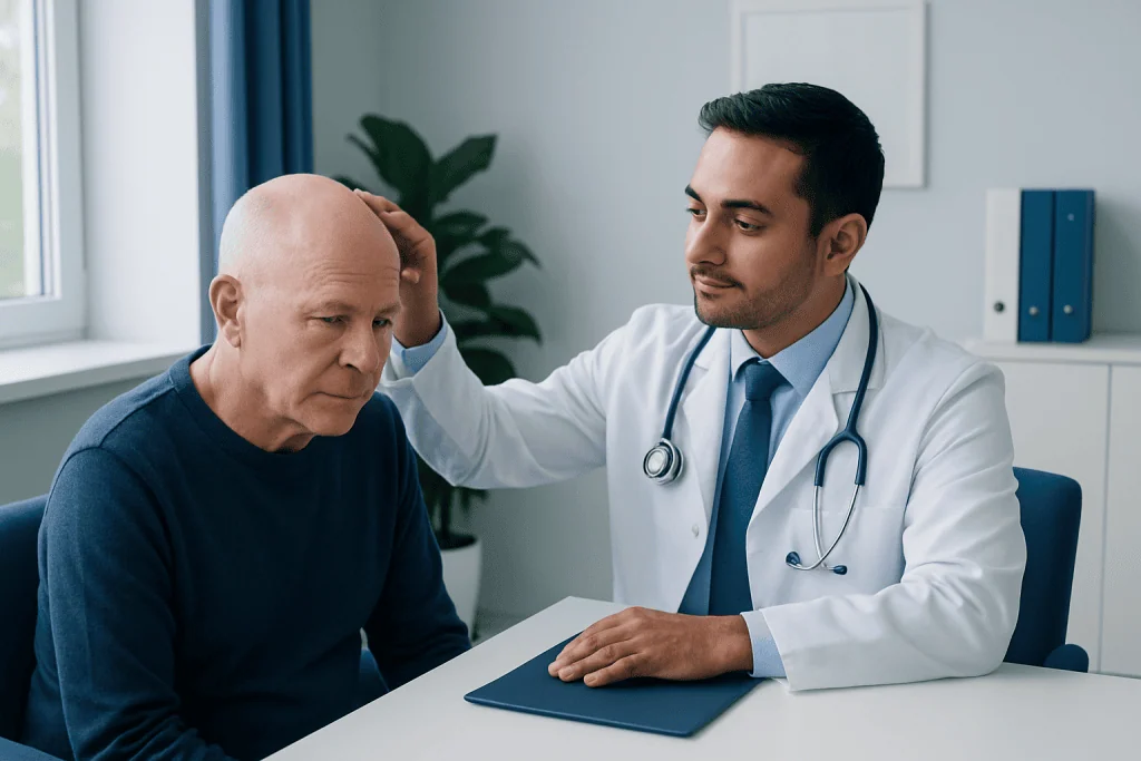 Diagnosis and Staging of Scalp Cancer — cancer of the scalp treatment