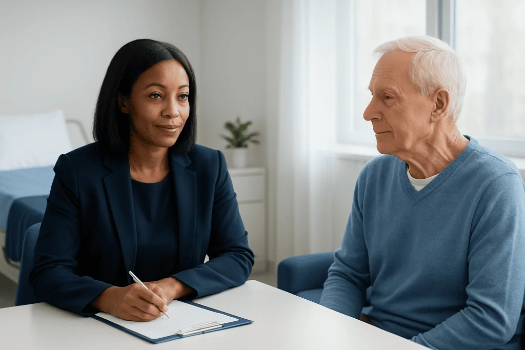 Discharge planning and transitions of care — case manager responsibilities