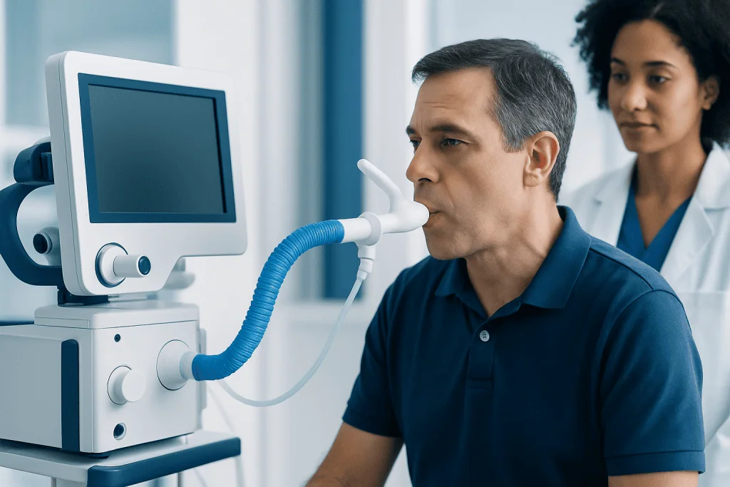 Early signs and symptoms — restrictive lung disease