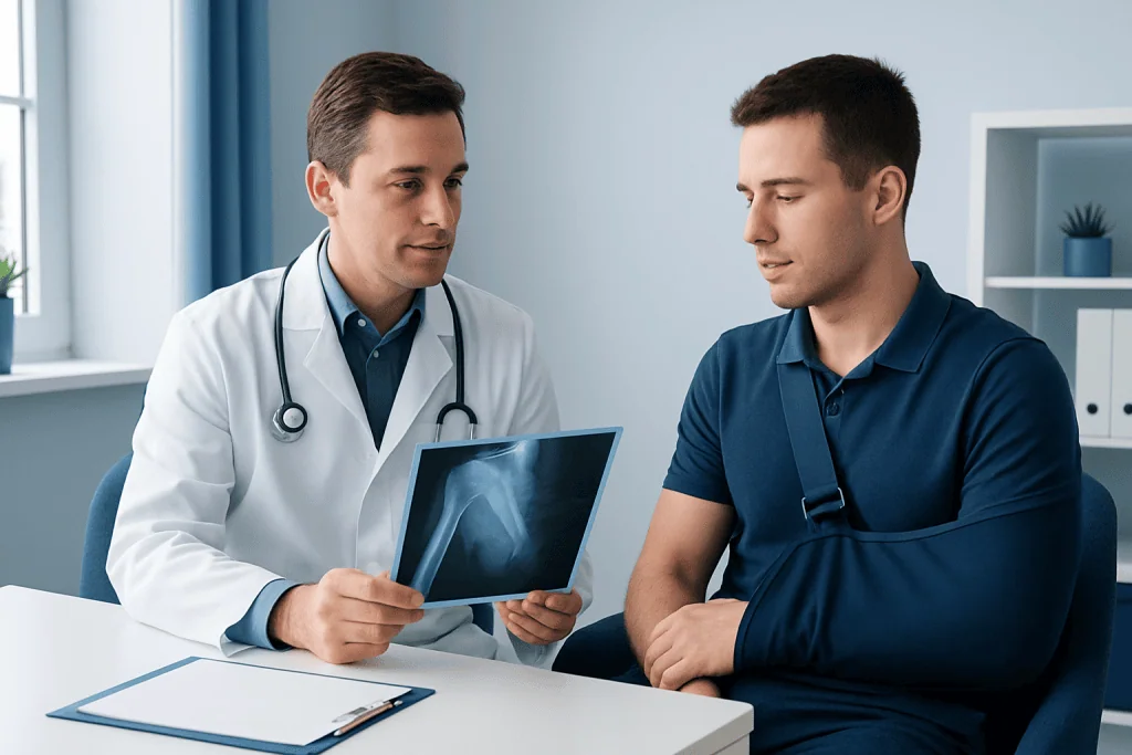 Fractured Shoulder Recovery Timeline: Week by Week — recovery time for fractured shoulder