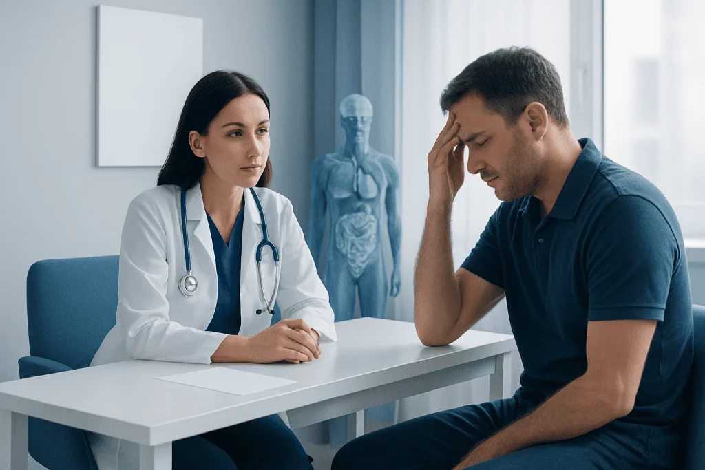 Heart, brain and other conditions that should not be overlooked — dizziness feeling sick and sweating