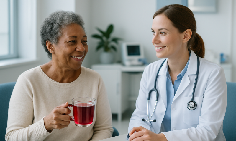 Hibiscus Tea: The Crimson Cup With Blood-Pressure Data