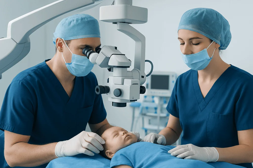 How a Blocked Tear Duct Affects Babies and Toddlers — eye duct surgery infants