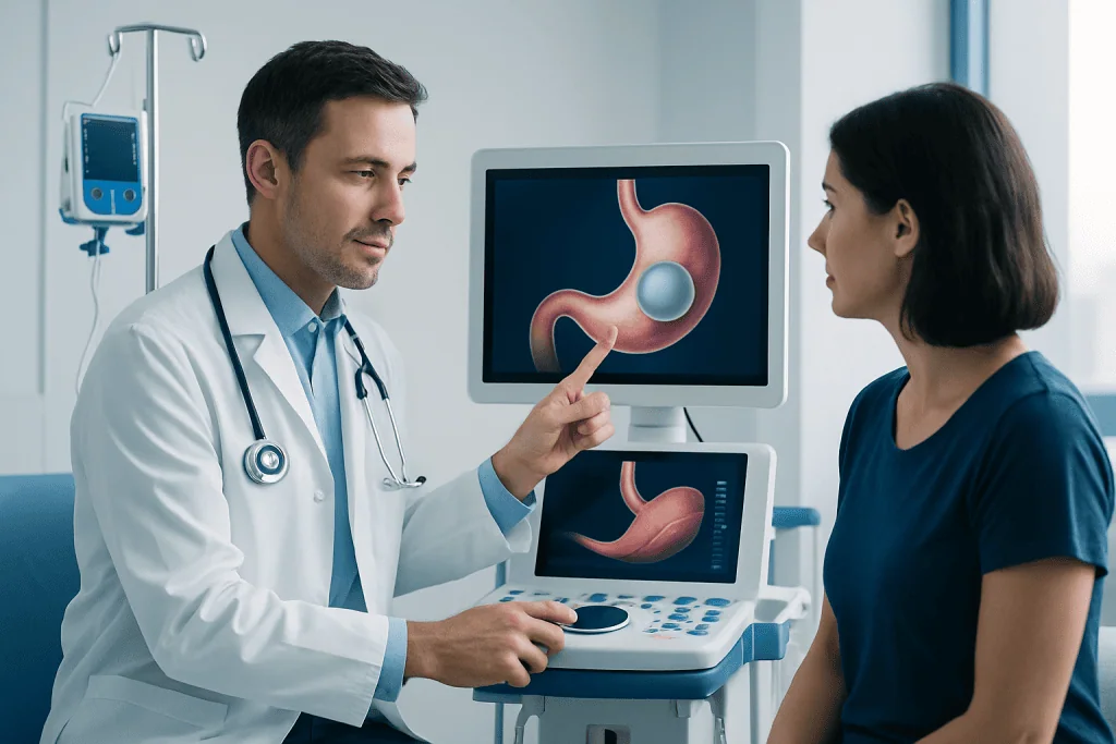 How a Gastric Balloon Works — gastric balloon before and after