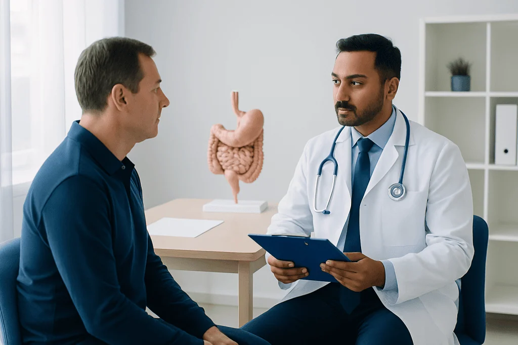 How a GI Surgeon Assesses a Patient — gi surgeon