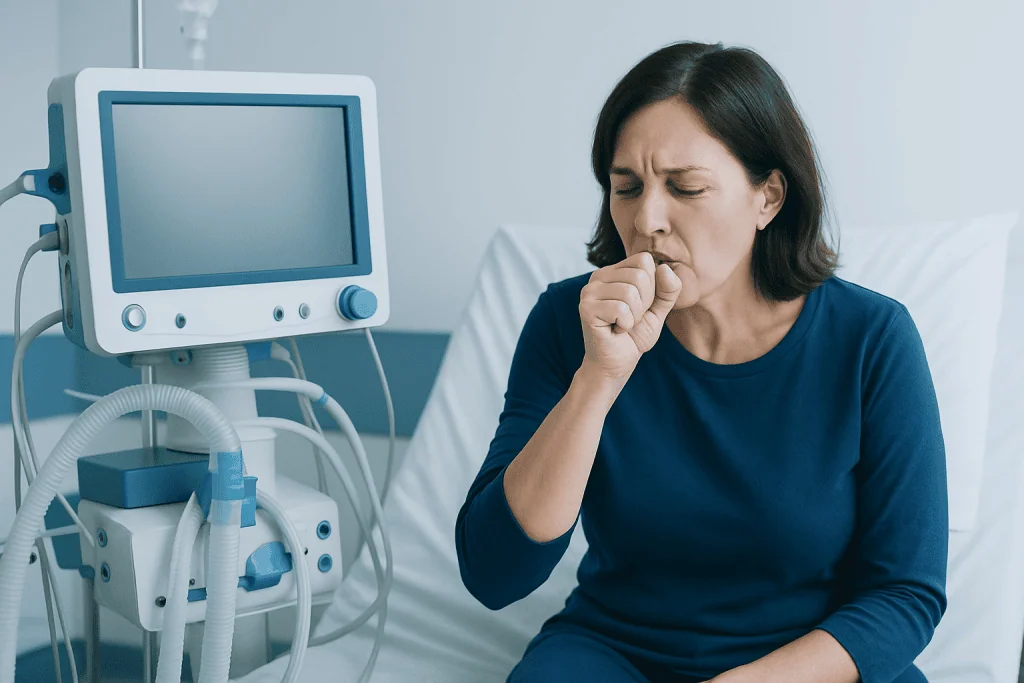 How a lingering cough can feel — lingering cough