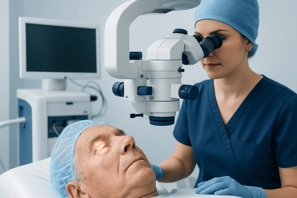 How a Morgagnian Cataract Affects Vision — morgagnian cataract