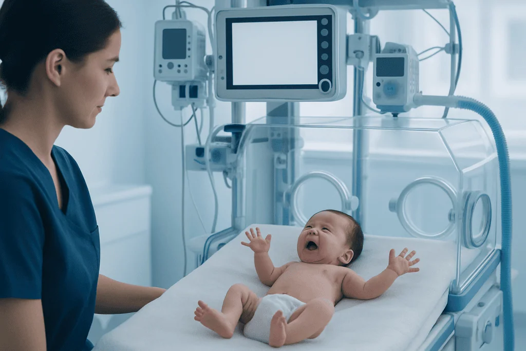 How a Normal Moro Reflex Looks — startle response in infants