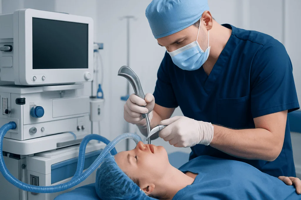 How Airway Management During Anesthesia Works — sore throat after surgery