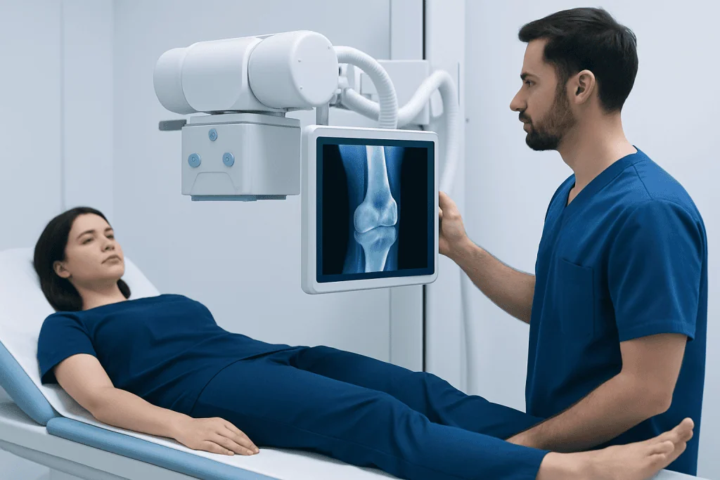 How an X-ray for a suspected bone tumor works — bone tumors on xray