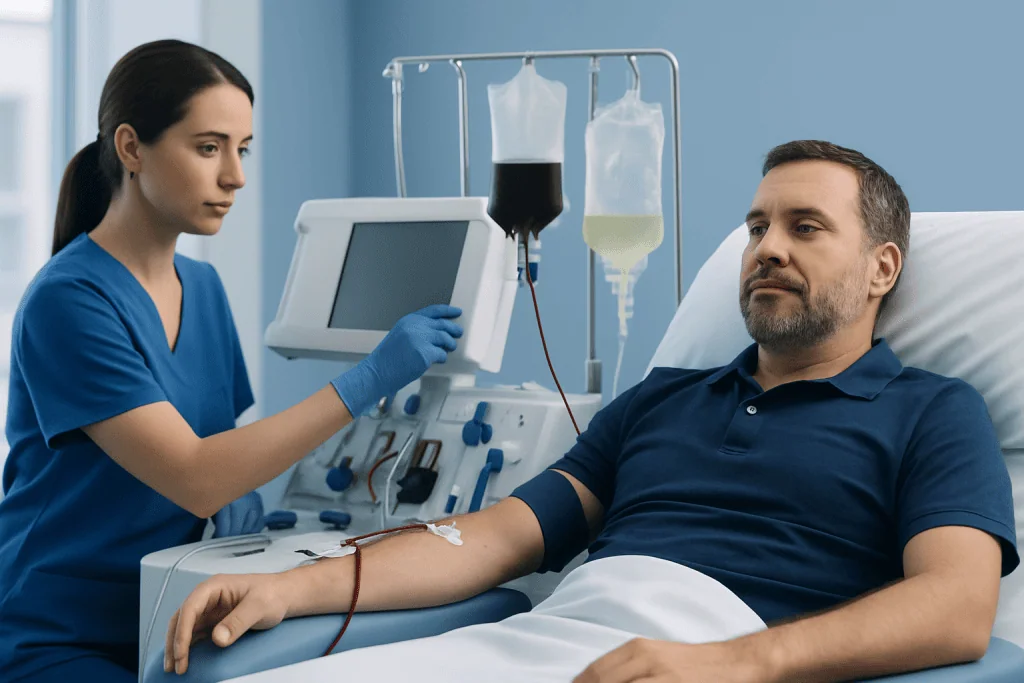 Apheresis Procedure: An Evidence-Based Patient Guide 2 How Apheresis Works and Why It Is Used — apheresis procedure