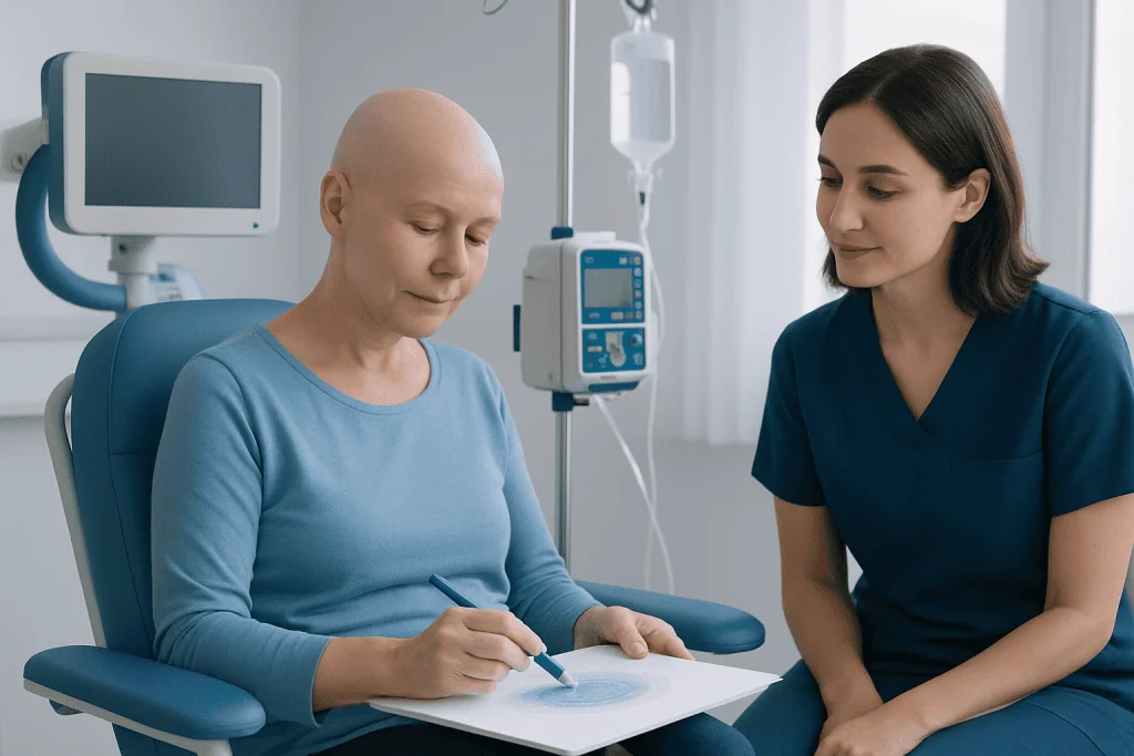How Art Therapy Works During Cancer Care — art therapy for cancer patients