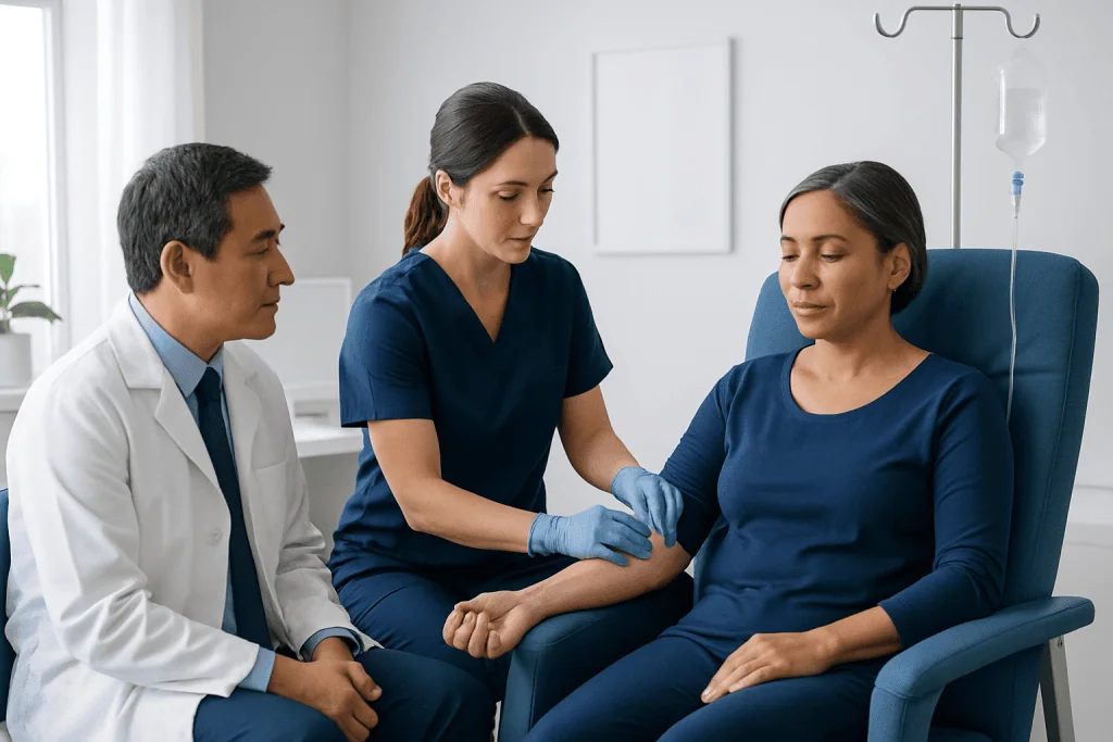 How Avastin Is Given and Monitored — avastin injection