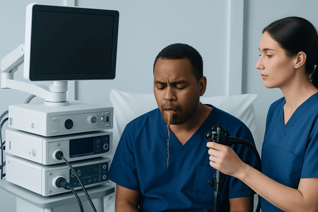 How bowel blockage can lead to stool-like vomiting — faeces in vomit