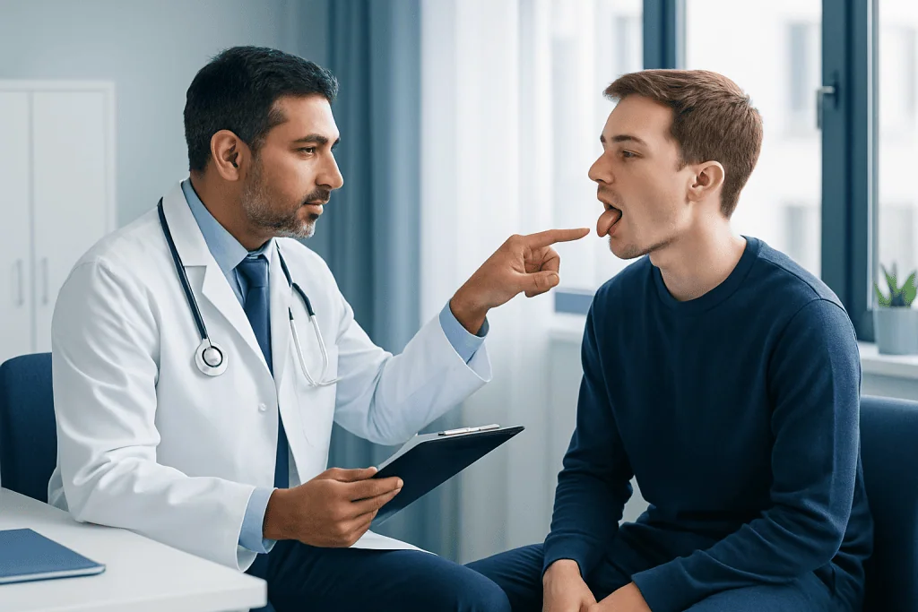 How clinicians decide whether stitches are needed — tongue stitches