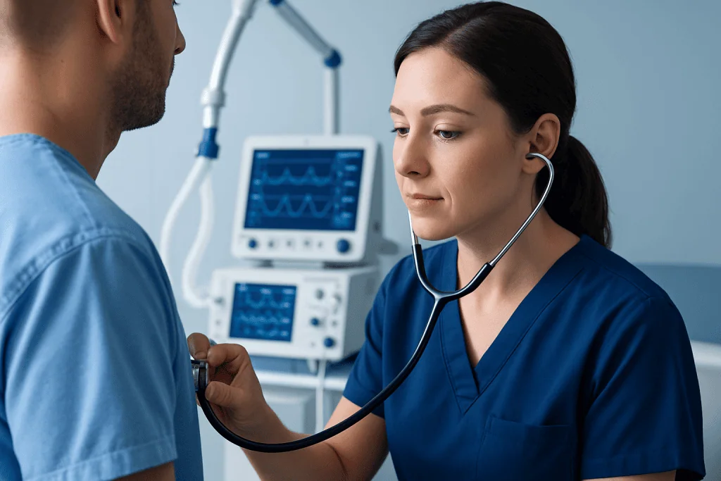 How Clinicians Listen to Breath Sounds — vesicular respiratory sounds