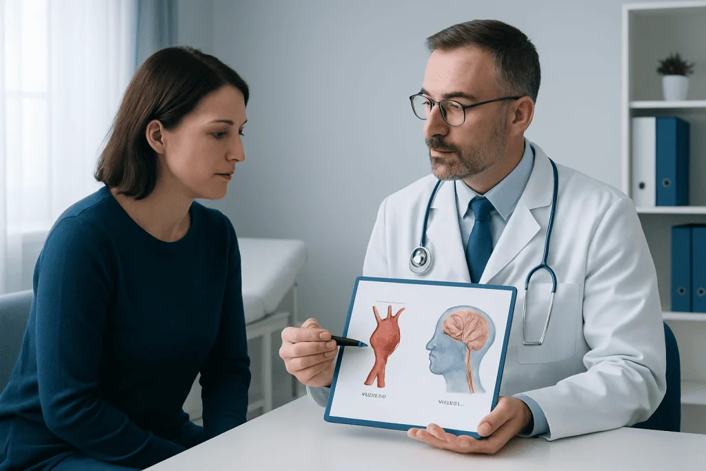 How Clinicians Tell Them Apart — aneurysm vs stroke