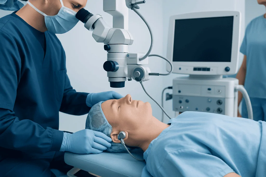How cochlear implants work and who may be eligible — cochlear implant surgery video