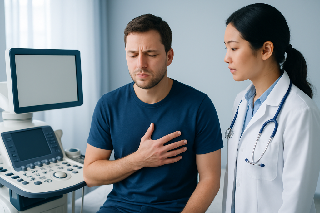 How constipation, bloating, and reflux may feel in the chest — can constipation cause chest pain