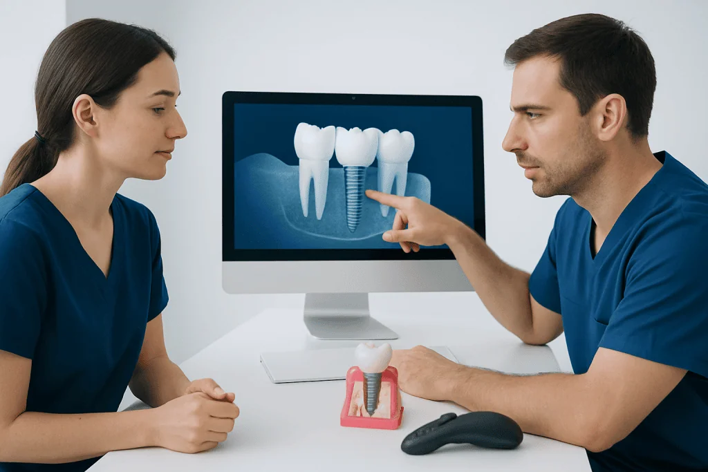 How Dental Implant Planning Works — implantation estimator