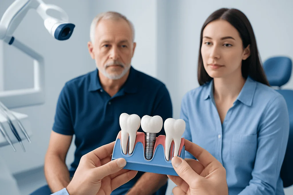 How Dental Implants Work — dental implants before and after