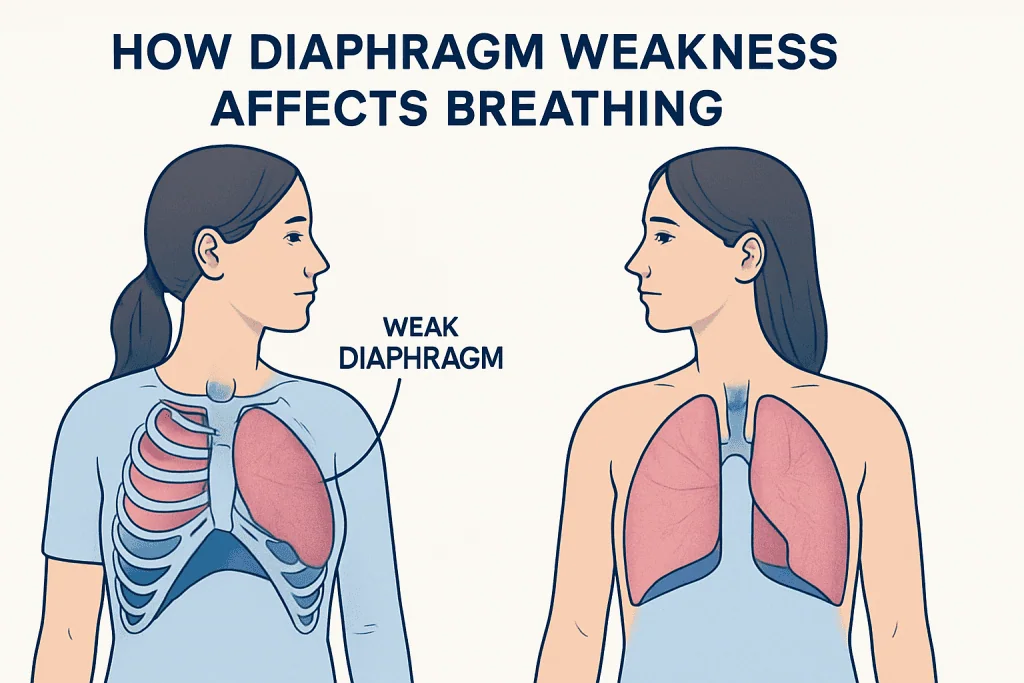 How Diaphragm Weakness Affects Breathing — diaphragm plication procedure