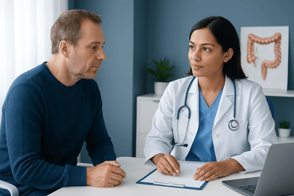 How doctors diagnose the source of bleeding — stool bleeding treatment