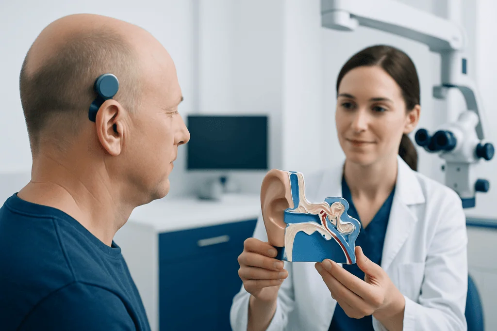 How does a Baha hearing aid work? — baha ear implant