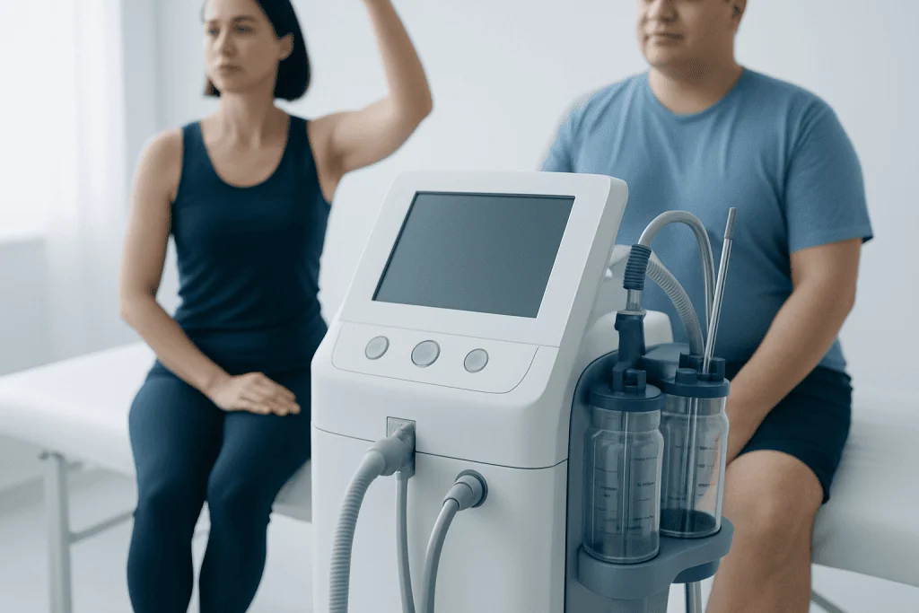 How each procedure works — arm lift vs liposuction