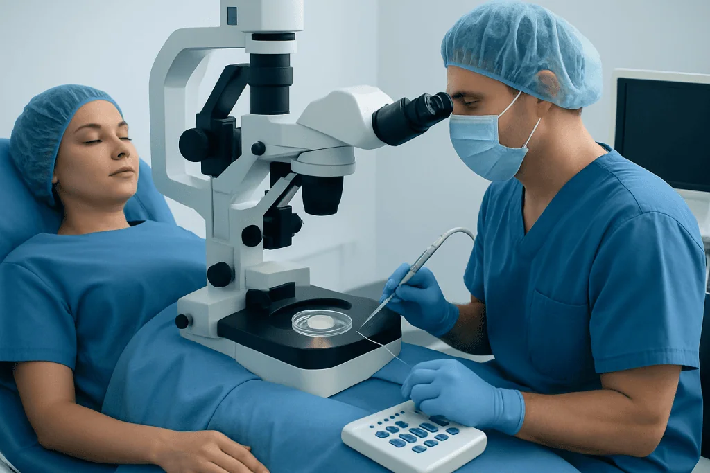How egg retrieval works and who may be a candidate — they did surgery on an egg