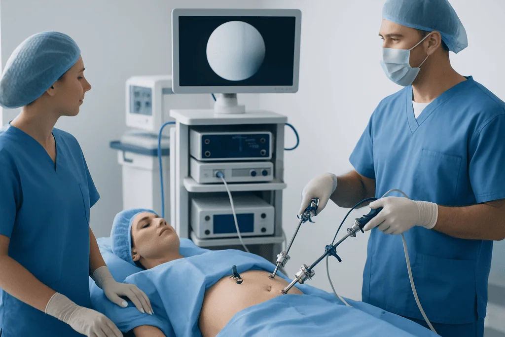 How Endometriosis Surgery Works and Who May Benefit — endo surgery position