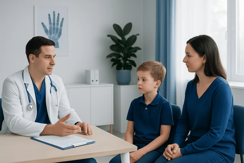 Pediatric Hand Specialist: An Evidence-Based Patient Guide 3 How evaluation and diagnosis work — pediatric hand specialist