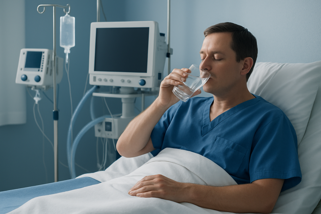 How Evening Water Intake Affects Sleep and the Body — drinking water before bed