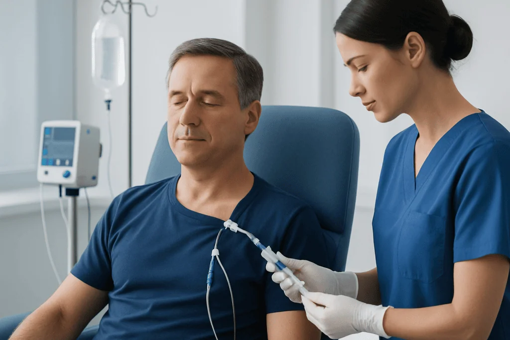 How Flushing Works and Who May Need It — central venous catheter flush