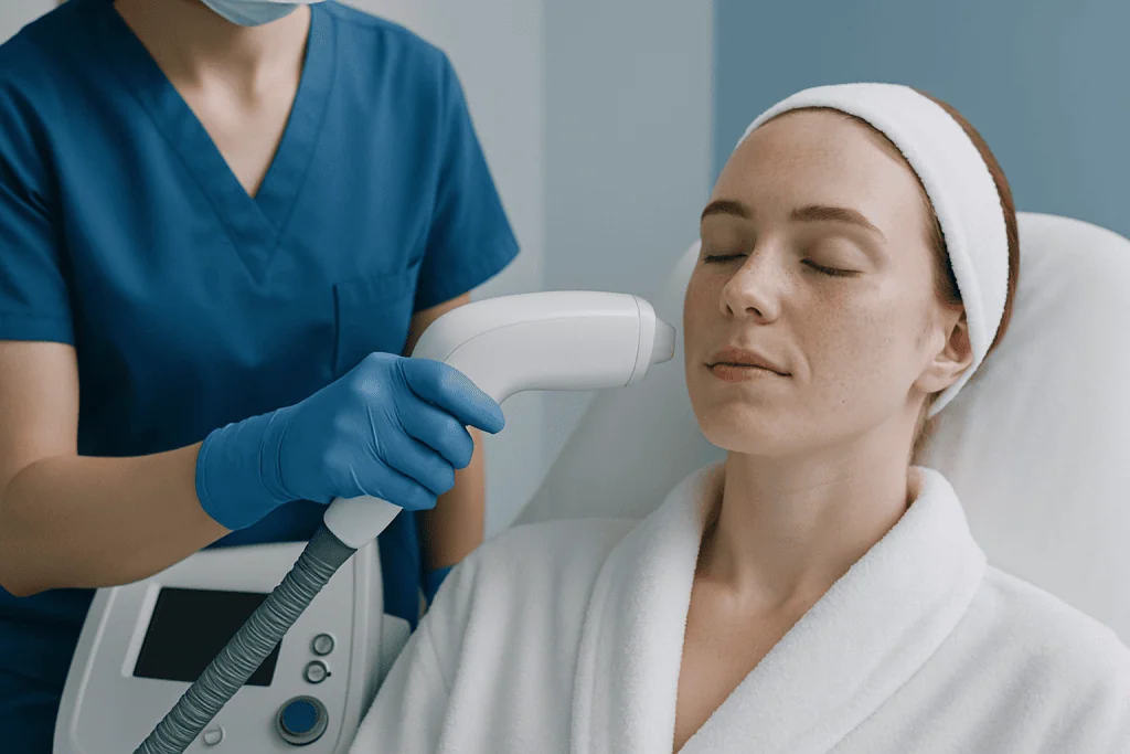 How Glycolic Acid Affects Freckles — glycolic peel freckles