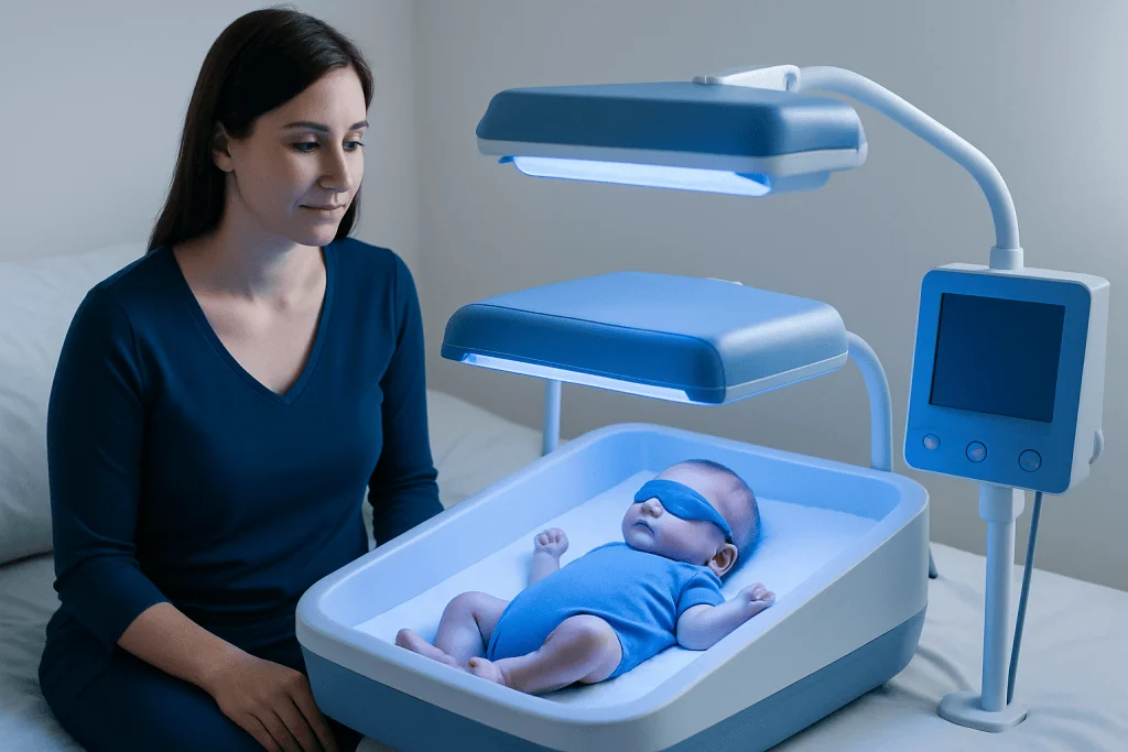 How home phototherapy works — jaundice light therapy at home