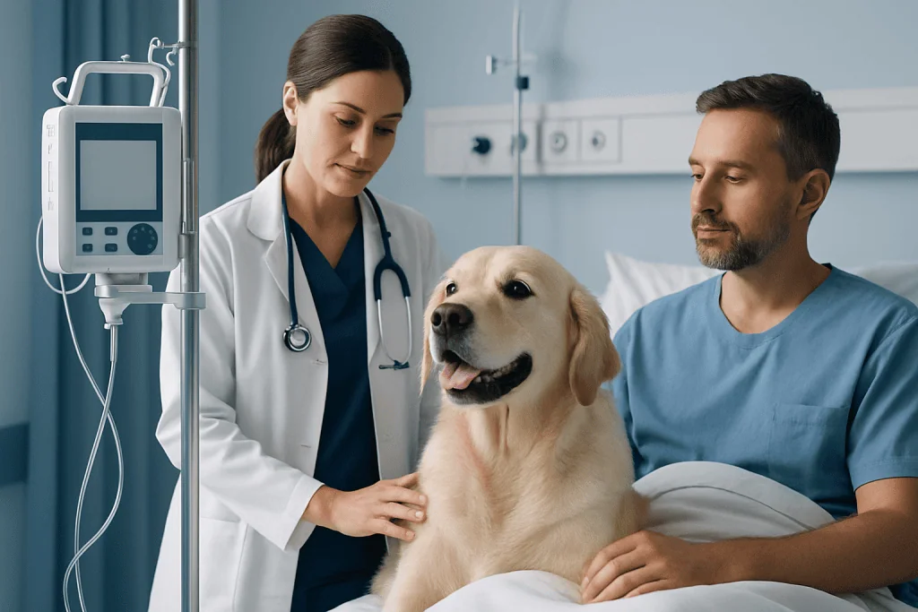 Can Humans Get a Dog Sick? Causes, Explanations, and Next Steps 2 How illness can pass from people to dogs — can humans get a dog sick